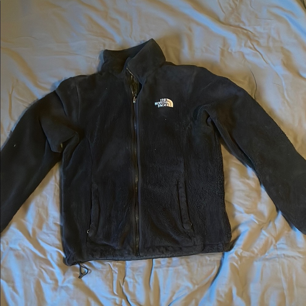 The North Face Black Fleece Jacket, Size Small